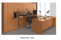 Modular Office Executive Table With Storage 